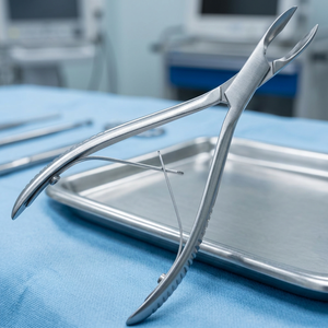 CLEVELAND HUESO CORTE RONGEUR FÓRCEPS (Curvo) Instrumentos médicos dentales quirúrgicos ortopédicos - Product Image 2