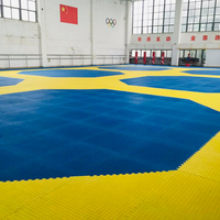 Tapis de Taekwondo Série F Personnalisé de Haute Qualité, Tapis de Sol de Gym Unisexe en EVA à Fort Impact, Équipement Sportif d'Arts Martiaux