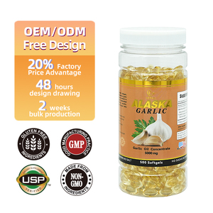 DUOZI Aceite de Ajo Concentrado de Alaska 5000 mg 500 Cápsulas Blandas Extracto de Ajo Sin Olor Apoyo Inmunológico - Product Image 2