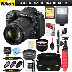 Livraison gratuite <span class=keywords><strong>Nikon</strong></span> <span class=keywords><strong>D7500</strong></span> Appareil photo reflex numérique + objectif AF-S 18-140 mm ED VR Kit mémoire et flash NEUF - Product Image 2