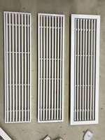 Grille de ventilation à prix de gros pour machine intérieure, diffuseur linéaire durable, grille de diffusion d'air à fentes