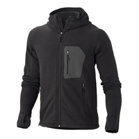 Veste en toile à capuche zippée pour homme, imperméable, coupe-vent, col montant, pour activités de plein air, randonnée hivernale, équipement tactique OEM, finition de qualité