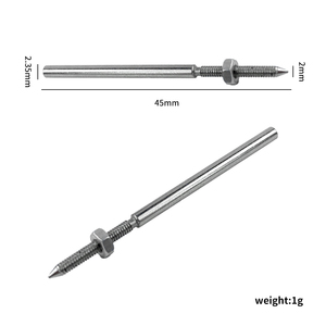 Tige de fixation pour papier abrasif 2,35 mm/3 mm, tige de connexion pour meuleuse rotative, mandrin pour disque de polissage pour meuleuse rotative - Product Image 5