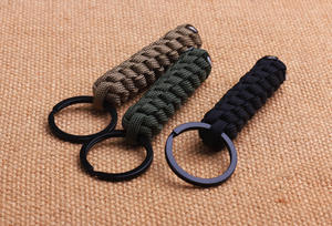 En stock – Cordon tressé en paracorde à 7 brins avec nœud maïs, porte-clés de voiture, cordon de couteau, lanière durable pour la chasse en extérieur - Product Image 5