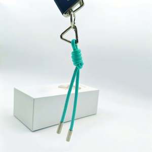 <b>Custom</b> Zinc Alloy Coin Holder Keychain Oval Luxury Pendant Detachable Wrist Strap Bulk OEM Lightweight Car <b>Key</b> <b>Ring</b> Silk - Product Image 3