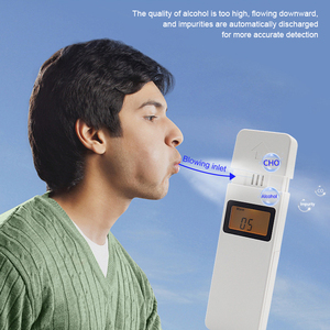 เครื่องวัดแอลกอฮอล์แบบพกพาสำหรับงานก่อสร้างถนนและจราจร รุ่น OEM ODM พร้อมจอแสดงผลดิจิตอล - Product Image 4
