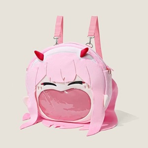 Sac à bandoulière transparent en PVC avec personnage Kawaii, style Anime, sac à dos multifonction pour Cosplay et <span class=keywords><strong>Otaku</strong></span> – Prix d'usine - Product Image 4