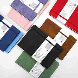 Cuaderno de tapa dura X515 A5 con líneas, todos los colores, cuaderno de cuero vintage con cinta marcadora, cuaderno en blanco, cubierta personalizable - Product Image 4