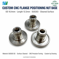 Base de fixation à filetage interne pour bride sur mesure, tournage CNC de précision pour pièces non standard, base d'écrou de positionnement pour équipement d'instrumentation