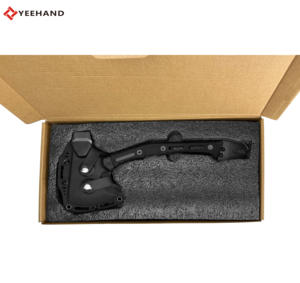 באיכות גבוהה שחור 5CR15 להב G10 ידית קמפינג גרזן הישרדות נירוסטה גרזן - Product Image 6