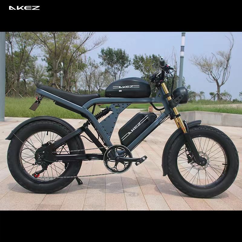 Akez nouvelle énergie Velo électrique Kingkong vélo électrique E vélo  e-bike USA Stock 1500w kingKong Fatbike gros vélo Ebike