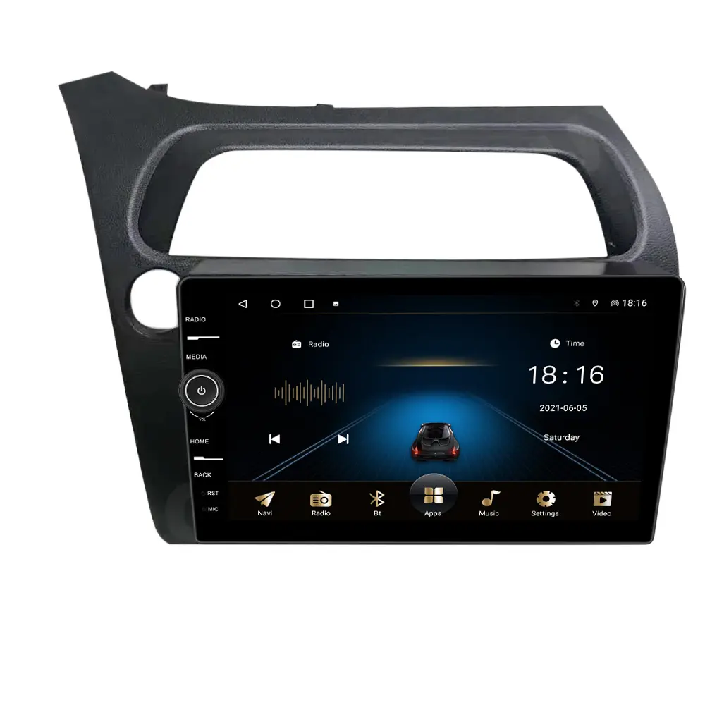 MEKEDE 2 din android araba radyo Honda Civic 2006-2011 için araba ses sistemi multimedya araba için