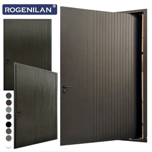 ROGENILAN Porte d'Ingresso di Sicurezza per Ville di Lusso, Porte Moderne in Alluminio Resistenti alla Corrosione per Case - Product Image 1