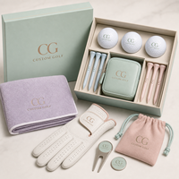 OEM ODM Personnalisé Accessoires de golf pour femmes au style moderne, Outil de divot de golf, Marqueur de balle et Étiquette de sac de golf avec logo personnalisé