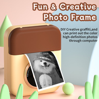Appareil photo numérique pour enfants, impression instantanée, imprimante photo thermique, écran IPS HD 2,4 pouces, appareil photo jouet pour garçons et filles