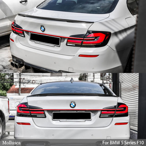 สปอยเลอร์หลังคาร์บอนไฟเบอร์ทรง P สำหรับรถยนต์ BMW ซีรีส์ 5 รุ่น F18/F10 M5 Sedan ปี 2009-2016 - Product Image 6