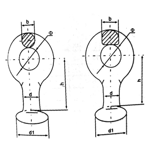 Accessoire pour câble électrique en acier galvanisé de type Q/QP, œil à boule, œil à douille, œil à boule et à douille, œil à boule pour suspension - Product Image 6