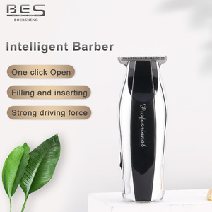 BES-9230 Rechargeable Mini Tondeuses et Tondeuses pour hommes détachable <span class=keywords><strong>tondeuse</strong></span> cheveux avec LCD - Product Image 4