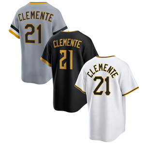 Camiseta de Béisbol Americana Cosida City Connect 2026, 21 <span class=keywords><strong>Roberto</strong></span> Clemente, 30 Paul Skenes, 6 Konnor Griffin, 15 Cruz, 10 Reynolds - Product Image 5
