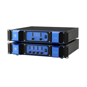 Paulkitson Professional TD-1600D-1 4-Channel 1600W 8 Ohm Metal Power Amplifier XLR <b>Connectivity</b> Design for Stage TD-1600D-1 Inpu - Product Image 5