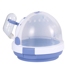 <span class=keywords><strong>Cage</strong></span> panoramique UFO en plastique portable pour petits animaux de compagnie, hamsters, écureuils, ours dorés, écologique et pratique - Product Image 5
