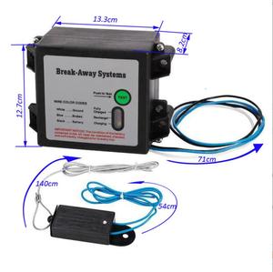 Trailer Breakaway chuyển đổi với 6ft cuộn cáp | phanh điện an toàn chuyển đổi cho RV, cắm trại, tiện ích, và thuyền rơ moóc - Product Image 5