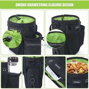 Factory Portable Eco-Friendly Oxford Cloth <b>Dog</b> Treat Training Pouch Bag for Walking Training Pet <b>Food</b> Pocket Snack Waist - Product Image 5