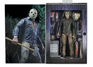 NECA Black <span class=keywords><strong>Friday</strong></span> <span class=keywords><strong>FRIDAY</strong></span> the 13 Chapter 4 Jason Edizione Deluxe, Modellino Collezionabile in PVC con Confezione Originale - Product Image 6