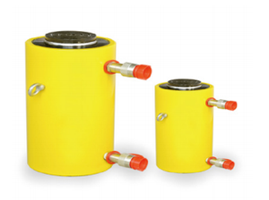 High Tonnage DQ Series Double Acting Hydraulic Cylinder <strong>Jacks</strong> with Saddle Pad - Product Image 2