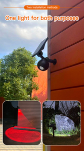 Lampes solaires LED à changement de couleur pour pelouse, étanches IP65, multicolores RGB, avec détecteur de mouvement, à intensité variable, pour jardin extérieur, cour, aménagement paysager - Product Image 3