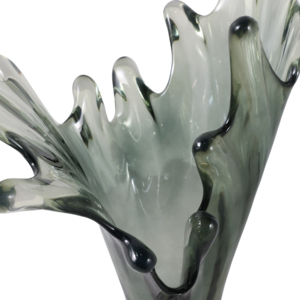 Scultura moderna ispirata alle onde, statua decorativa per casa, ufficio, bagno, pezzo d'arte d'accento. - Product Image 6