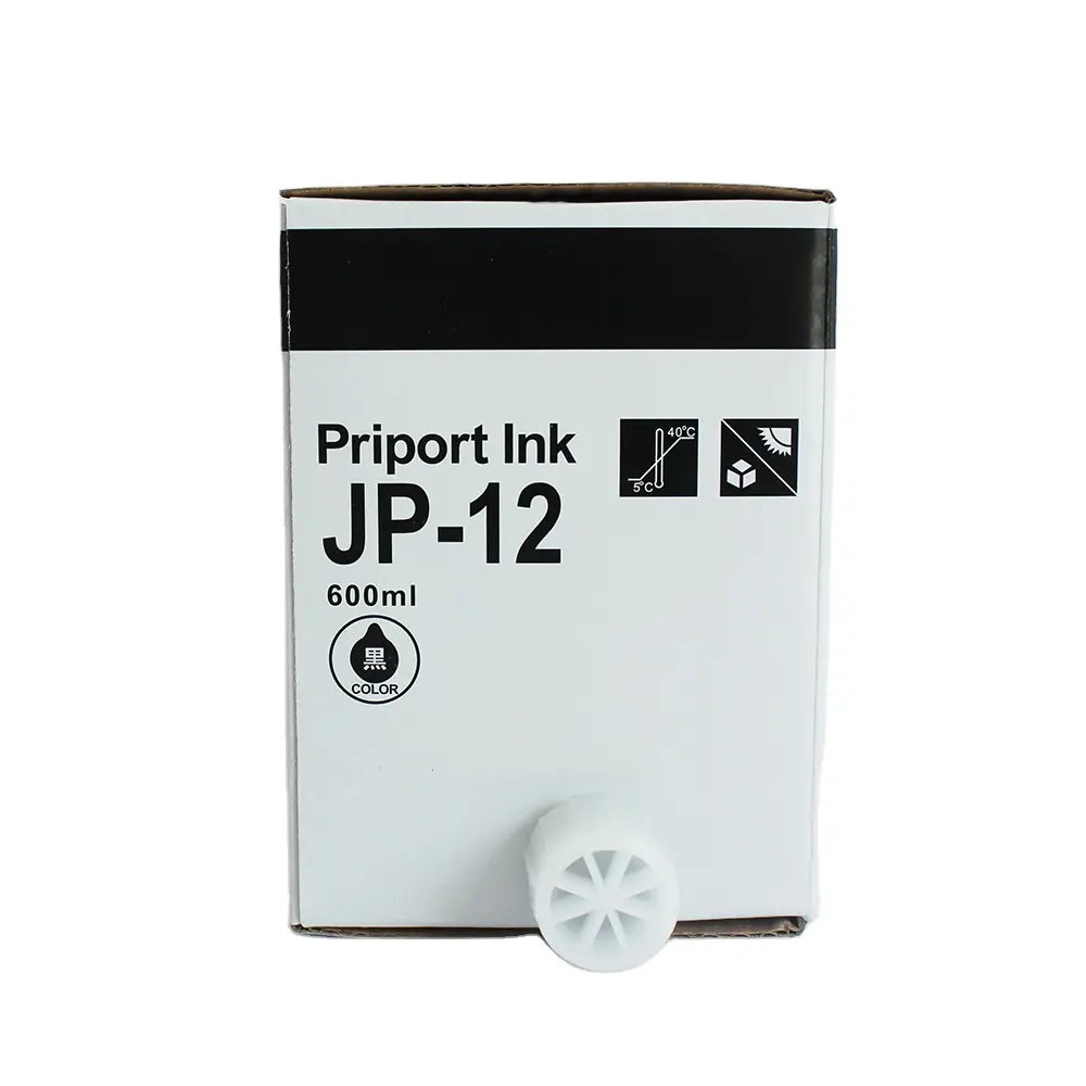 Compatibele Ricoh Jp12 Inkt Voor Ricoh Jp 1210 1230 1235 Dx3240 Jp 1250 1255 Dx3240 Digitale Duplicator 817113 500Ml Jp 12 Inkt