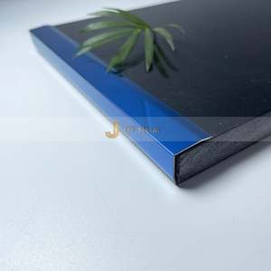 Perfiles Decorativos en Ángulo Recto EX486, Moldura Decorativa en Forma de L de Acero Inoxidable, Borde de Metal para Azulejos, Borde Recto en Forma de L para Azulejos - Product Image 3