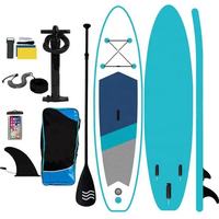 Matériel de point de chute OEM Planche de SUP gonflable pliable Double planche de course Stand Up paddleboard pour les sports nautiques en plein air