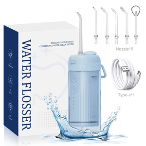 ODM OEM IPX7  Étanche 200ML <span class=keywords><strong>Jet</strong></span> de Nettoyage des Dents Rétractable Rechargeable Petit Irrigateur <span class=keywords><strong>Oral</strong></span> Portable Brosse à Eau - Product Image 2