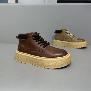 Zapatillas Deportivas de Moda para <span class=keywords><strong>Hombre</strong></span>, Otoño Invierno 2025, Nuevas, con Cordones, de Caña Alta, Forradas de Felpa, para Deportes, con Soporte para <span class=keywords><strong>Botas</strong></span>, Logotipo Personalizado - Product Image 4