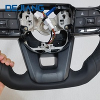 Volant de direction en cuir pleine fleur pour Toyota Corolla LC300 Hilux N70 Fortuner Land Cruise GR