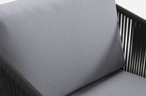 Ghế bành Bitta dệt tay cao cấp, đệm mút mật độ cao, nội ngoại thất - Product Image 2