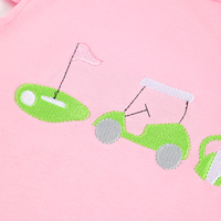 Ensembles de vêtements pour filles, style smock, design de boule d'été, vêtements pour enfants, ensembles de vêtements pour filles
