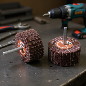 Disco de Pulir Fervi, Mezcla de Tela Abrasiva y Lona, Grano 100, Máx. 9000 RPM - Product Image 3