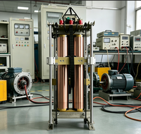 Régulateur personnalisé 380V entrée/sortie 480V, transformateur variable monophasé de type colonne à enroulement en cuivre, haute puissance 80KVA, 50/60Hz