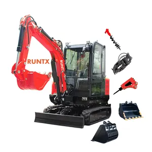 Mini Excavator Manufacturer Earth-moving Machinery 3Ton Mini Digger China Mini Crawler Excavator Sales