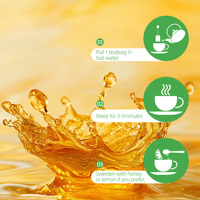 Thé contre le reflux acide Jiaoming avec menthe, rose et graines de fenouil, formule végétalienne sans sucre, équilibre l'acide gastrique et soulage l'inconfort estomacal