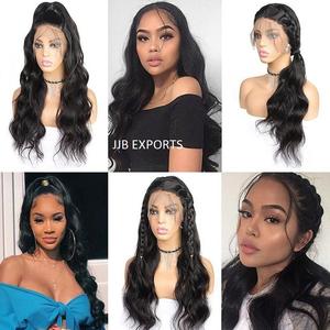 Pelucas completas de encaje, pelo humano indio Virgen sin procesar, 100% brasileño alineado con cutícula, venta al por mayor - Product Image 3