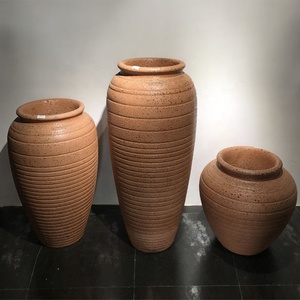 Maceta Grande Nórdica para Interiores y Exteriores, Diseño Elíptico de Alta Calidad, Material de Fibra de Vidrio, Decoración de Jardín - Product Image 5