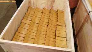 3 Tấn Máy Xúc Đá Đục Xô Răng 25rc10 Wheel Loader Xô Răng Và Side Cutter 232-71-51310 230sp - Product Image 3