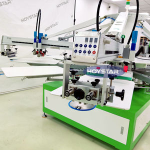 T Áo Sơ Mi 6 Màu màn hình in ấn tự động Máy serigraphie Đổ gói cerigrafia Para ropas maquina impresora de playeras - Product Image 2