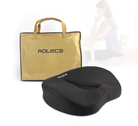 Chaise de bureau orthopédique personnalisable à vente chaude de conception ergonomique avec mousse à mémoire de forme antidérapante en maille 3D et oreillers lombaires