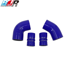 Kit de Mangueras de Radiador de Silicona Flexible Personalizadas de Alto Rendimiento BJR, Nueva Presión de Rotura de 245 PSI para Chevrolet GMC 6.6L Duramax <span class=keywords><strong>LLY</strong></span> - Product Image 3