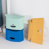 Tabouret de voyage pliable ultra fin et léger, siège de camping compact pour l'extérieur, chaise pliable